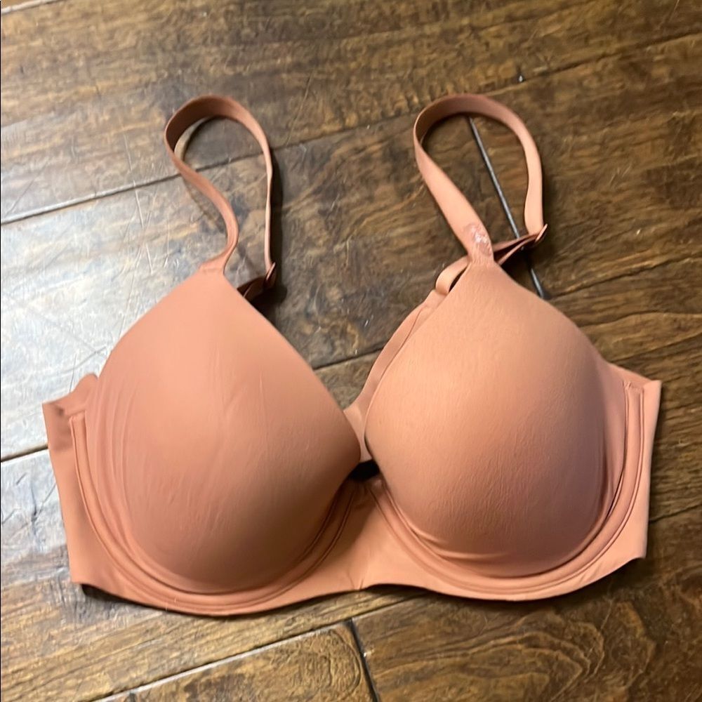 SMOOTHEZ Full Coverage Lightly Lined Bra, Horizon, size 34C